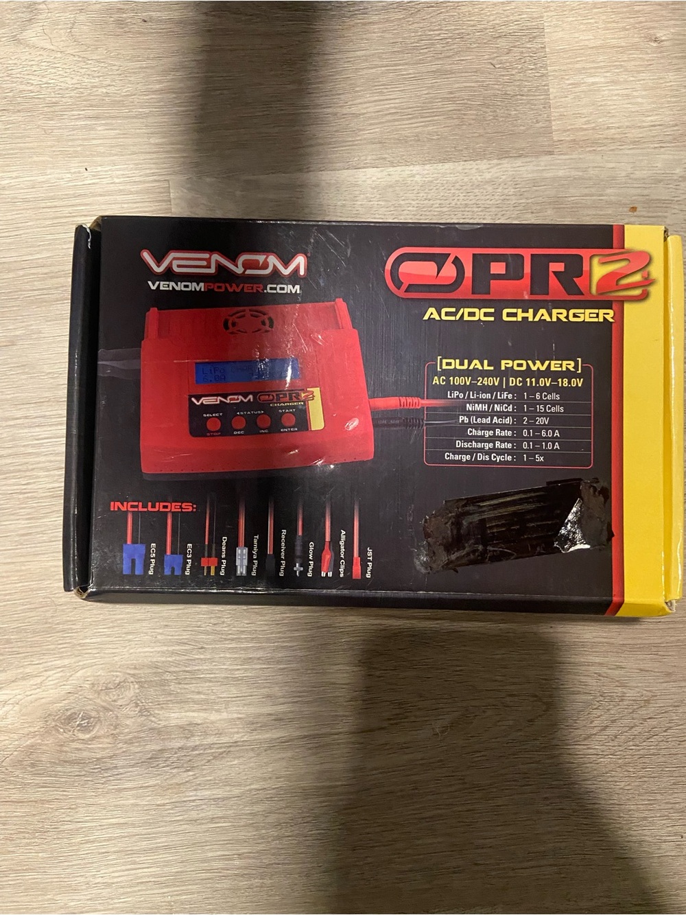 Venom Pro 2 AC/DC Charger 0677 LiPo Li-Ion LiFe NiMH NiCd Pb RC Battery Charger